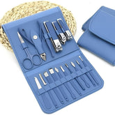 16-in-1 Stainless Steel Manicure & Pedicure Set for Women & Men
