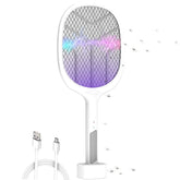 Rechargeable UV Light Mosquito Racket Bat with Electric Killer Lamp