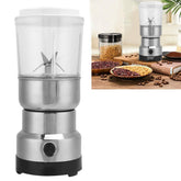 Electric Coffee & Spice Grinder with Transparent Lid and Stainless Steel Blades