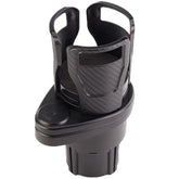 Multifunctional 2-in-1 Car Cup Holder Extender with Phone & Snack Storage