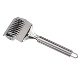 Stainless Steel Noodle Cutter & Slicer for Perfect Pasta