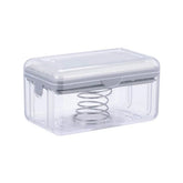 2-in-1 Soap Pump & Brush Dispenser with Drain Holes