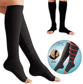 Zip Sock Medical Compression Socks for Men & Women, Class 2, Medium