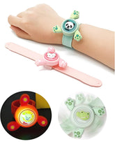Spinning Slap Band with LED Lights and Spinner Effect