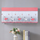 Premium 1.5 Ton Jacquard AC Dust Cover for Indoor Summer Use