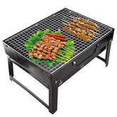 Portable Foldable Charcoal BBQ Grill for Outdoor Camping and Parties