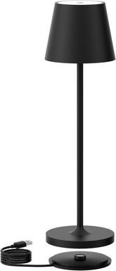 Rechargeable Aluminum LED Table Lamp - Cordless & Portable