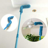 Extendable Microfiber Fan & Home Dusting Brush for Ceiling, Floor & Car