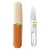 2-in-1 Multi-Function Stainless Steel Peeler & Camping Knife