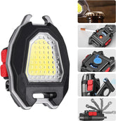 Cob Keychain Light with Cigarette Lighter and COB Illumination