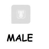 Heavy Duty Waterproof Male Wall Hook - 1 Pc