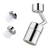 720° Rotating Faucet with Splash Filter and Dual Mode Water Flow