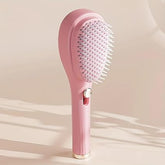 2-in-1 Self-Cleaning Anti-Static Hair Brush & Scalp Massage Comb