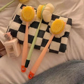 2-in-1 Bath Brush & Loofah Back Scrubber for Exfoliating & Cleansing