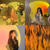 Sunset Light with Remote – LED Sunset Projection Lamp for Mood