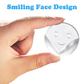 Clear Smiley Edge Protectors (4 pcs) Baby Safe Corner Guards