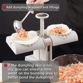 2-in-1 Stainless Steel Dumpling & Ravioli Maker Mold