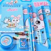 8-Piece Kids Stationery Set with Pencils and Notes