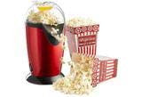 Hot Air Popcorn Maker with Measuring Cup & Removable Lid