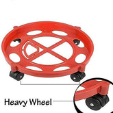Bluffer ABS Gas Cylinder Trolley with Wheels for Easy Movement