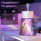 Eco-Friendly USB Mosquito Trap with LED Light for Camping and Home
