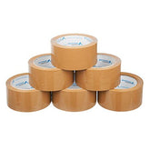 2" Inch Brown BOPP Packing Tape, 100 Meter Self-Adhesive