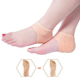 Silicone Gel Heel Socks for Men & Women – Cracked Heel & Pain Relief