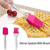 Silicone Spatula & Pastry Brush Set for Baking Cooking and Decorating