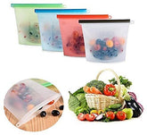 Reusable 1000ml Silicone Food Storage Bags - 1 Pc