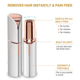 USB Flawless Hair Remover for Women - Painless & Eyebrow Trimmer