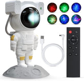Astronaut Star Projection Light – Galaxy Night Lamp with Remote & 360° Rotation