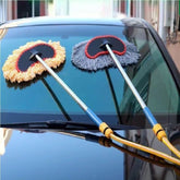 Car Washer Mop with Water Pipe Connector – Scratch-Free Microfiber Brush for Vehicle Cleaning