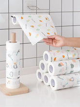 Reusable Washable Non-Woven Kitchen Tissue Roll – Oil & Stain Absorbing Paper