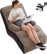 Comfortable S-Shape Inflatable Sofa Chair with Electric Pump & Sofa Bed Set