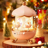Cute Bunny Star Projector Night Light – 360° Rotatable Galaxy Lamp for Kids & Nursery