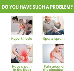 Herbal Knee & Pain Relief Patches – 10 Pack for Knee, Back, Neck & Shoulder