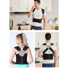 Adjustable Posture Corrector Shoulder Brace for Upper Back Support