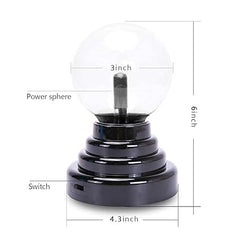 Glass Plasma Ball Lightning Lamp for Stunning Visual Effects