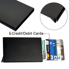 ATN Slim RFID Credit Card Holder & Card Case for Secure Storage