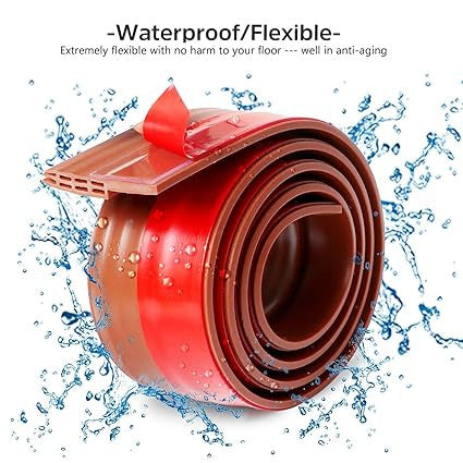 Air Gap Sealing Tape & Door Draft Filler - T-Shaped Rubber Strip