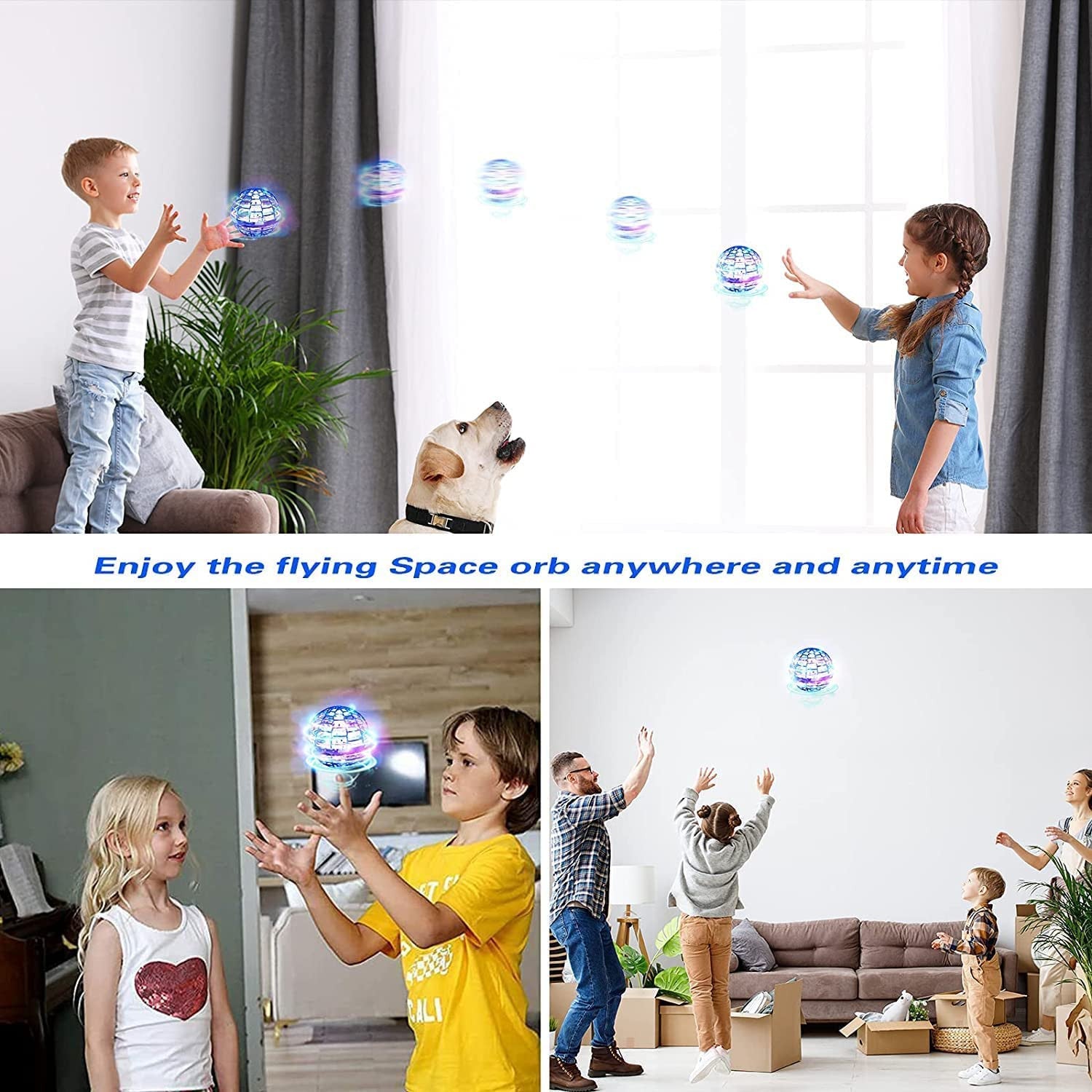 Flying Orb Ball Boomerang Mini Pro Spinner Toy for Kids & Adults