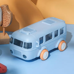 Bus Water Bottle with Straw, 500ml Car Water Cup