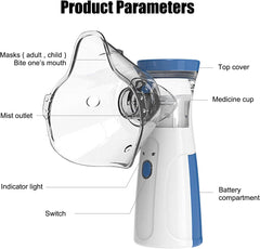 Portable Nebulizer Machine for Easy Respiratory Relief
