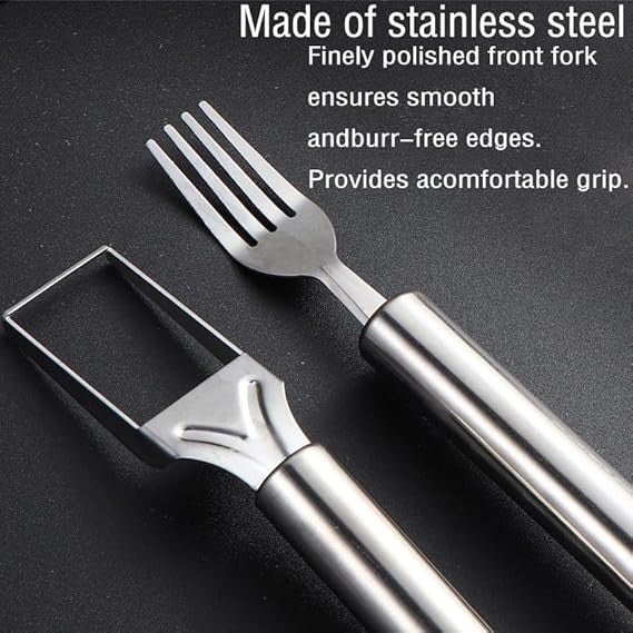 2-in-1 Watermelon Fork & Slicer Cutter Tool