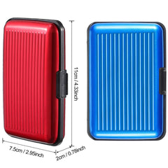 Slim Aluminum Card Holder for Credit Cards and IDs