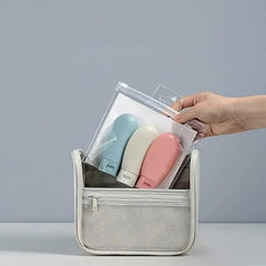 3-Pack Portable Travel Bottles for Cosmetics and Liquids