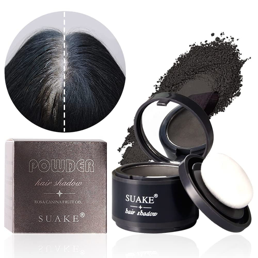 Hair Root Touch Up Powder Set for Flawless, Full-Bodied Hair