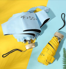 Mini Pocket Umbrella - Compact Travel Folding Umbrella