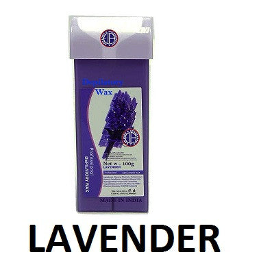 Lavender Roll-On Hot Depilatory Wax Cartridge 150g for Smooth Skin