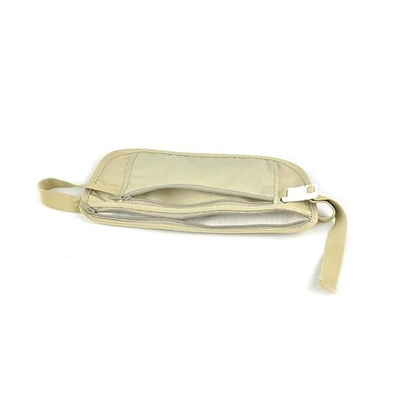 Travel Money Belt Bag with Waist Pouch Wallet Holder